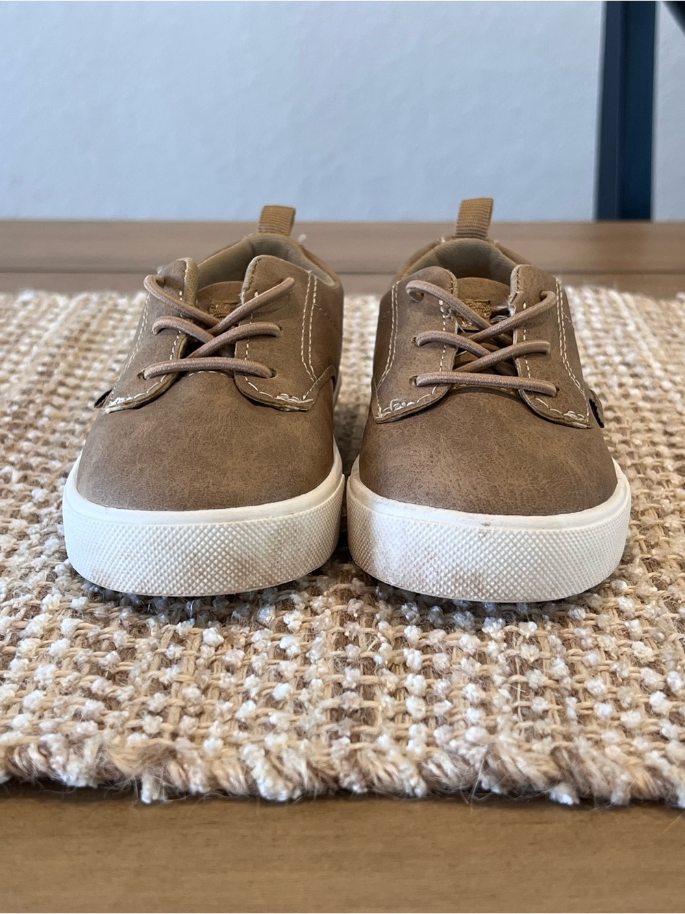 OshKosh B'gosh Kids Brown Casual Lace-Up Sneakers - Picture 5 of 7